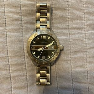 Stainless Steel Men’s Fossil Watch